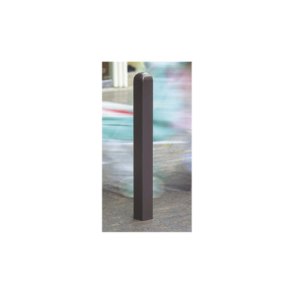City bollard, for concreting in, without chain eyelet.