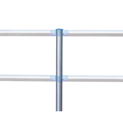 System railing, post B, for concreting in.