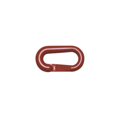 Connecting element, for PE link chain, pack of 10, black.