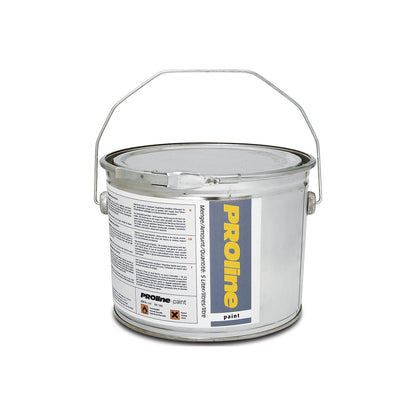 Floor paint, 5 litre bucket, silver grey.