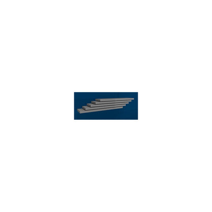 Shelf, width 1000 mm, pack of 5, depth 300 mm, max. load 200 kg, zinc plated.