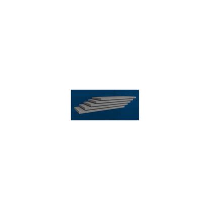 Shelf, width 1000 mm, pack of 5, depth 500 mm, max. load 125 kg, zinc plated.