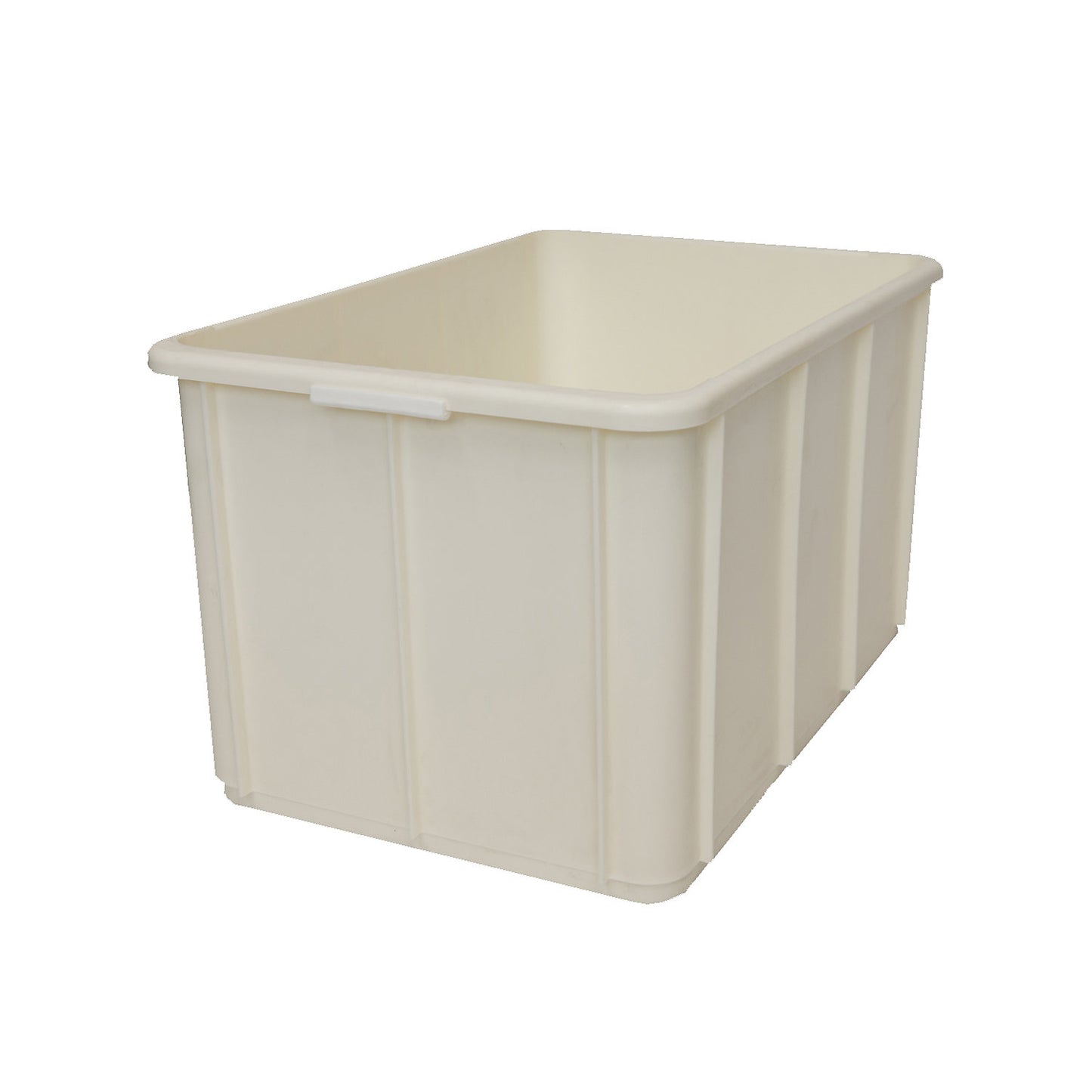 Stacking container made of polypropylene, capacity 60 l, external dimensions LxWxH 600 x 400 x 339 mm, natural.