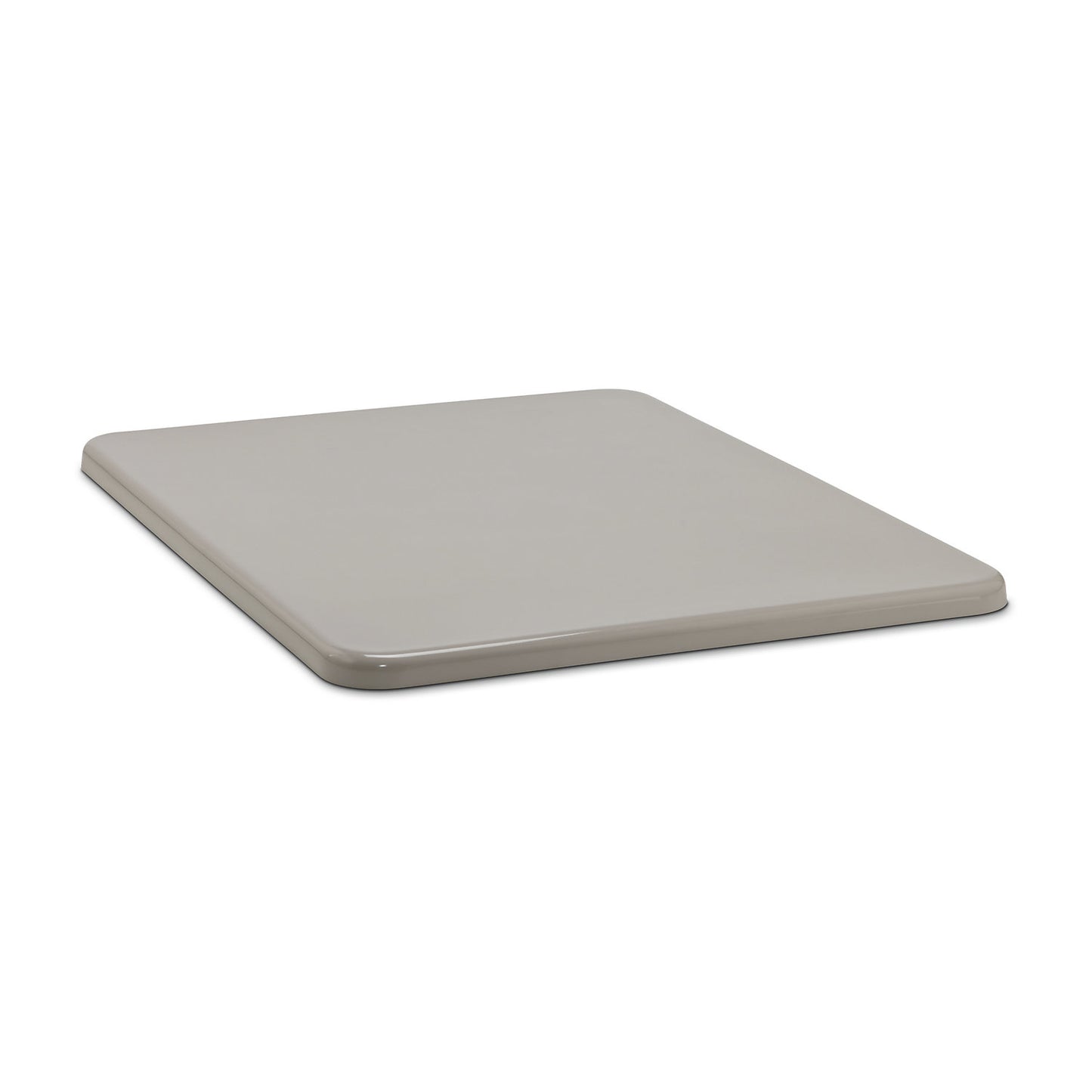 Flat lid, LxWxH 1830 x 1400 x 60 mm, grey.