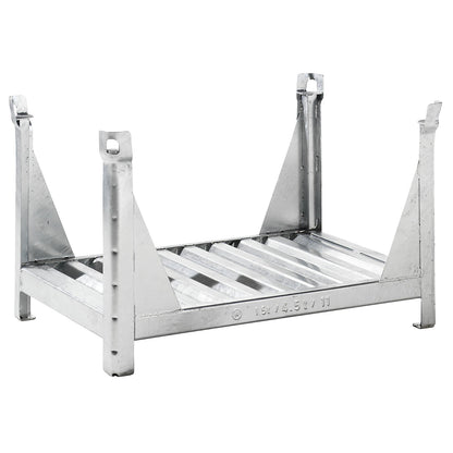 Long goods frame with 4 corner posts, LxW 1200 x 800 mm, zinc plated.