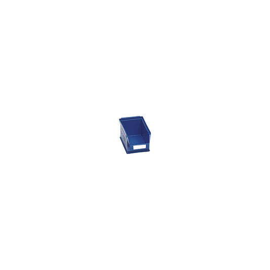Open fronted storage bin made of polyethylene, LxWxH 170 x 100 x 73 mm, blue, pack of 25.