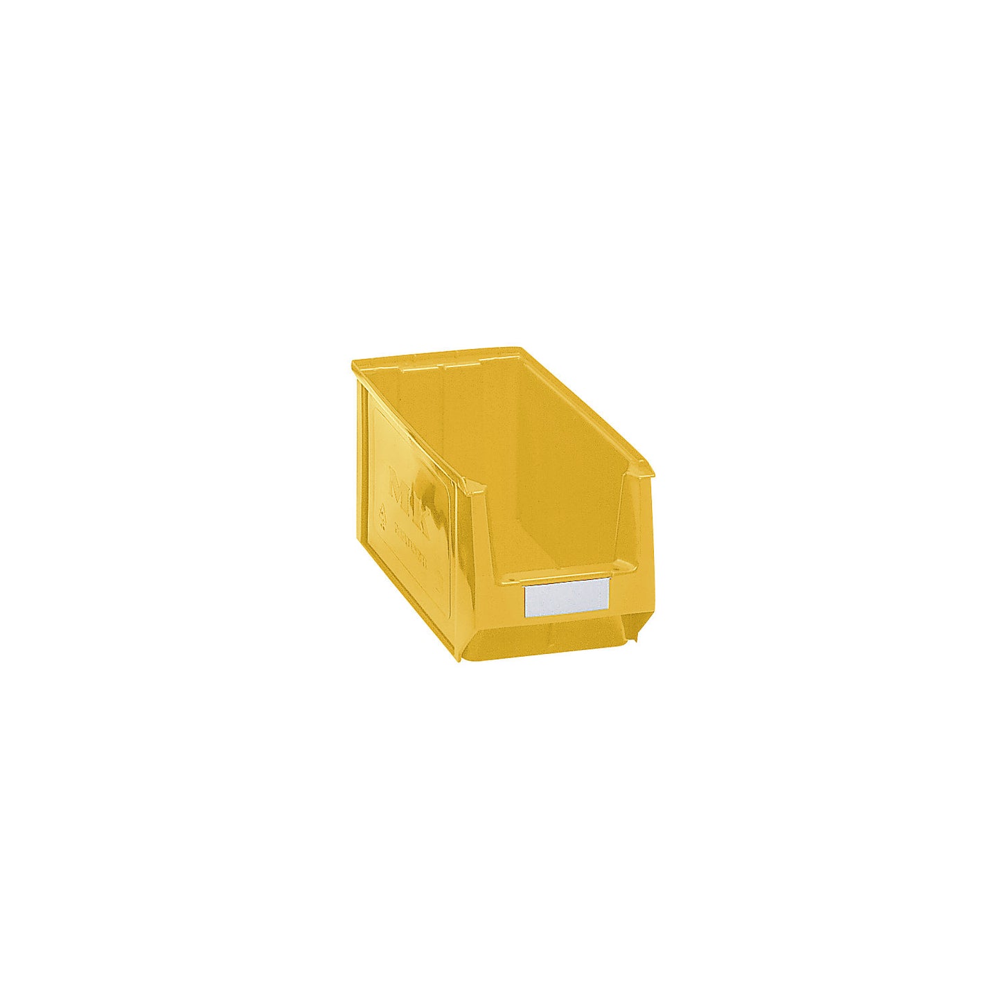 Open fronted storage bin made of polyethylene, LxWxH 350 x 210 x 200 mm, yellow, pack of 10.