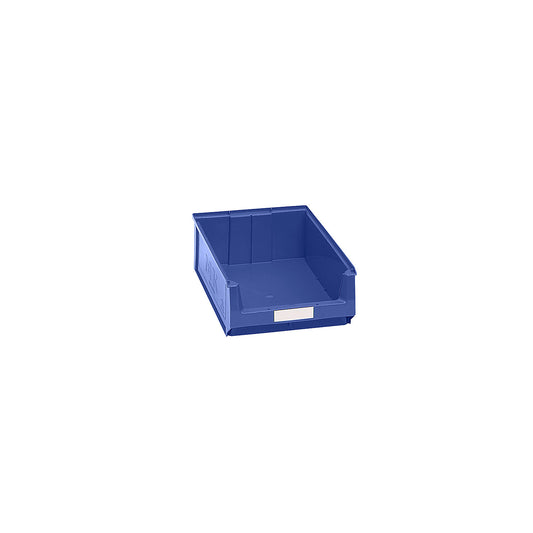 Open fronted storage bin made of polyethylene, LxWxH 500 x 310 x 140 mm, blue, pack of 14.