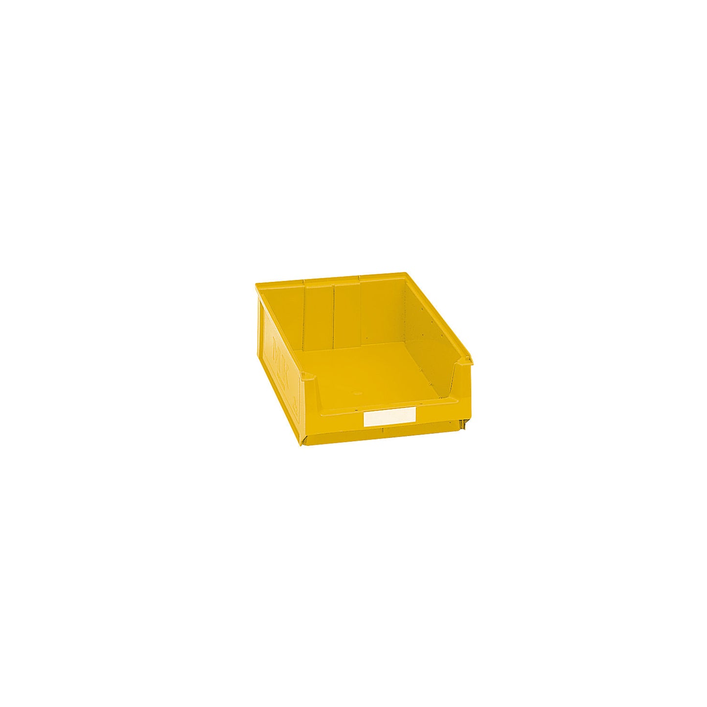 Open fronted storage bin made of polyethylene, LxWxH 500 x 310 x 140 mm, yellow, pack of 14.