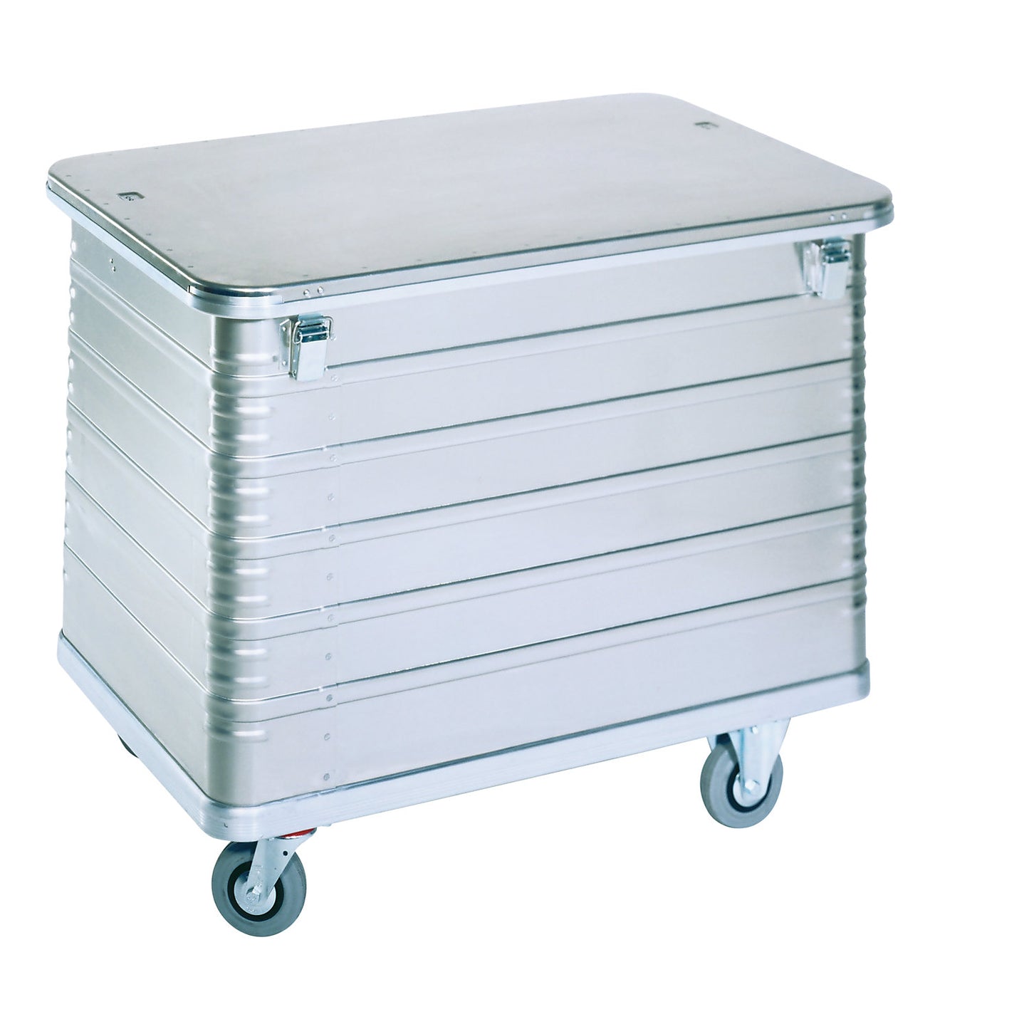 Lid, hinged, for container LxW 1050 x 690 mm, extra cost.