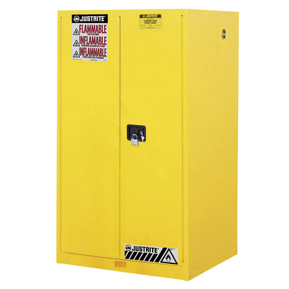 FM safety cupboards, HxWxD 1651 x 864 x 864 mm, manual doors, for water hazardous media, yellow.