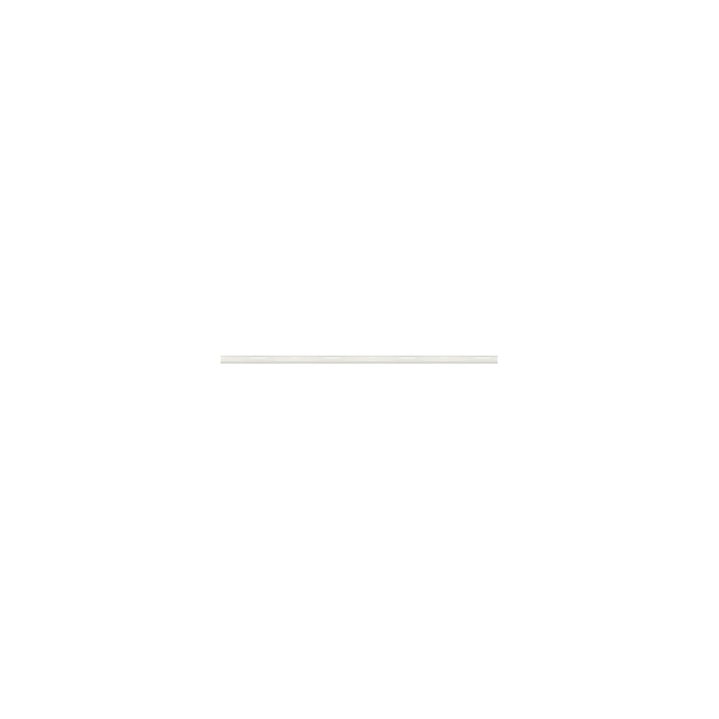 ST ceiling rod, length 1200 mm, painted white.