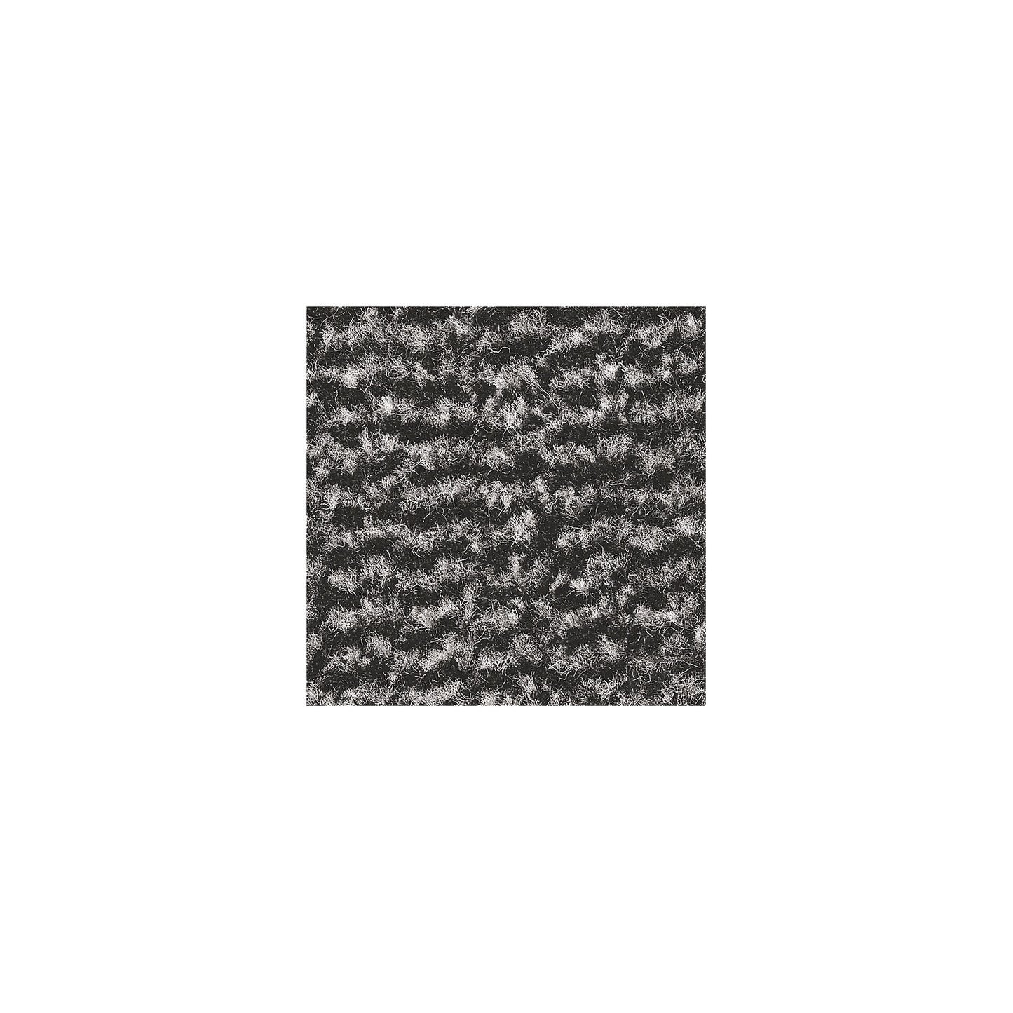 Entrance matting for indoor use, polypropylene pile, LxW 1800 x 1200 mm, black / metallic.