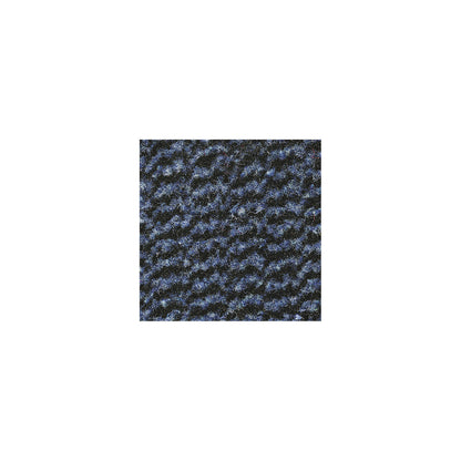 Entrance matting for indoor use, polypropylene pile, LxW 1200 x 900 mm, black / blue.