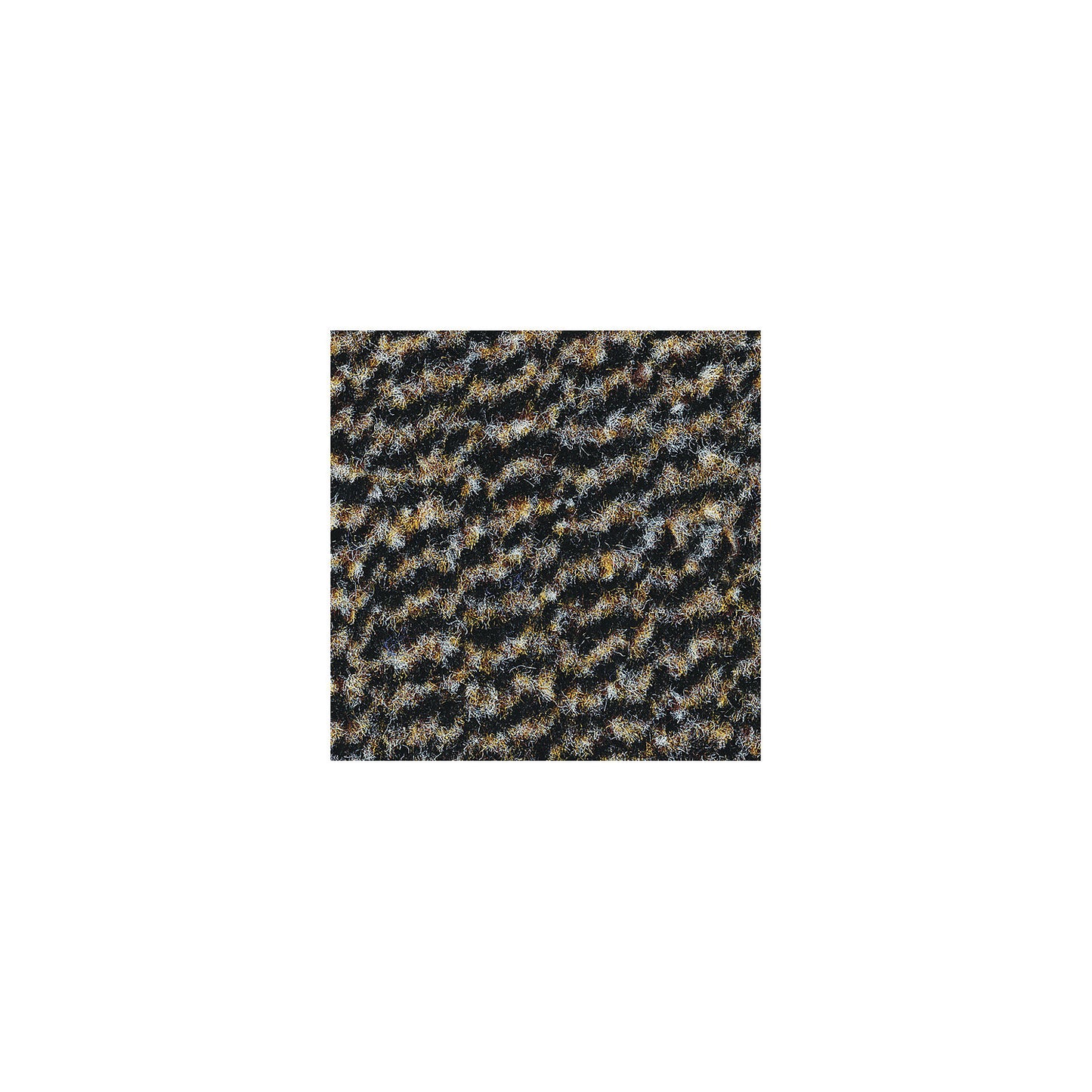 Entrance matting for indoor use, polypropylene pile, width 1200 mm, sold by the metre, black / brown.