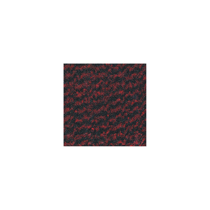 Entrance matting for indoor use, polypropylene pile, width 1200 mm, sold by the metre, black / red.