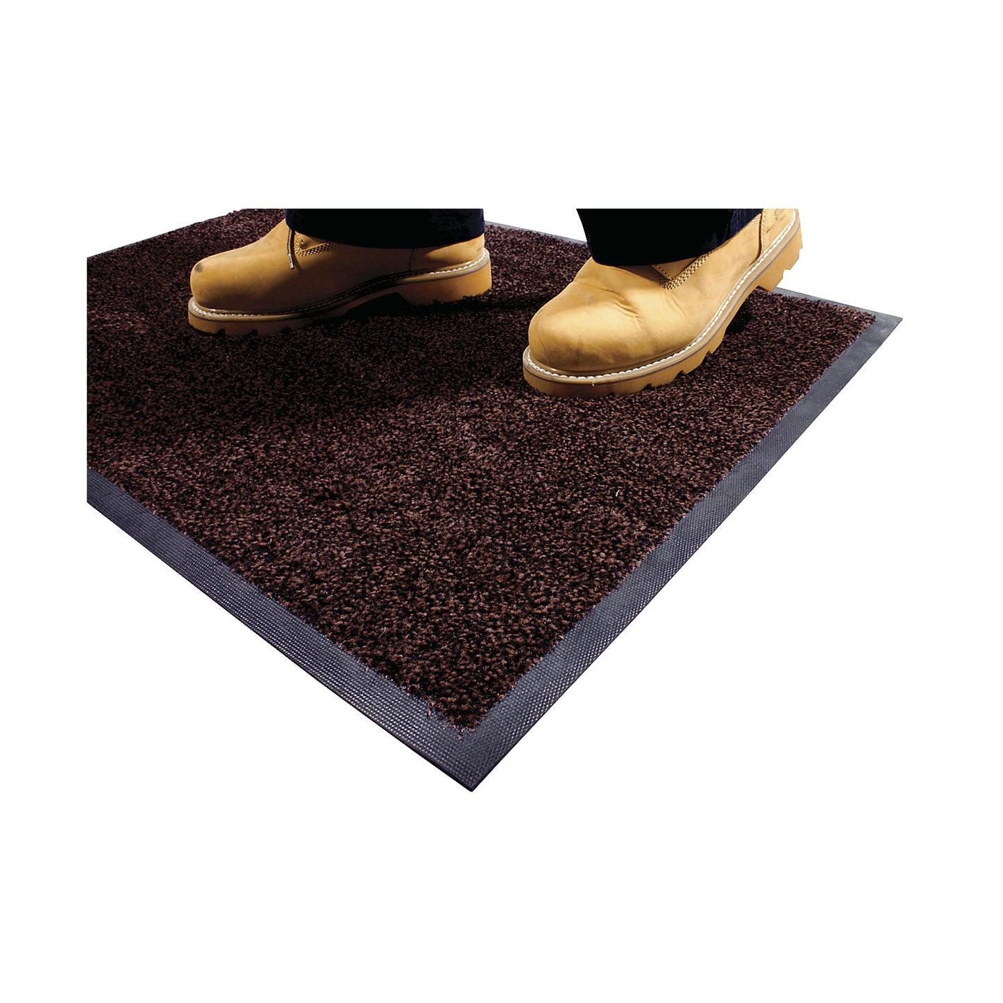 Entrance matting for indoor use, nylon pile, LxW 1750 x 1150 mm, brown.