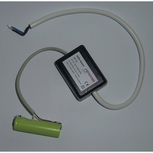 Power supply, for clocks with Ø 400 mm, for 230 V, 50 Hz connection.