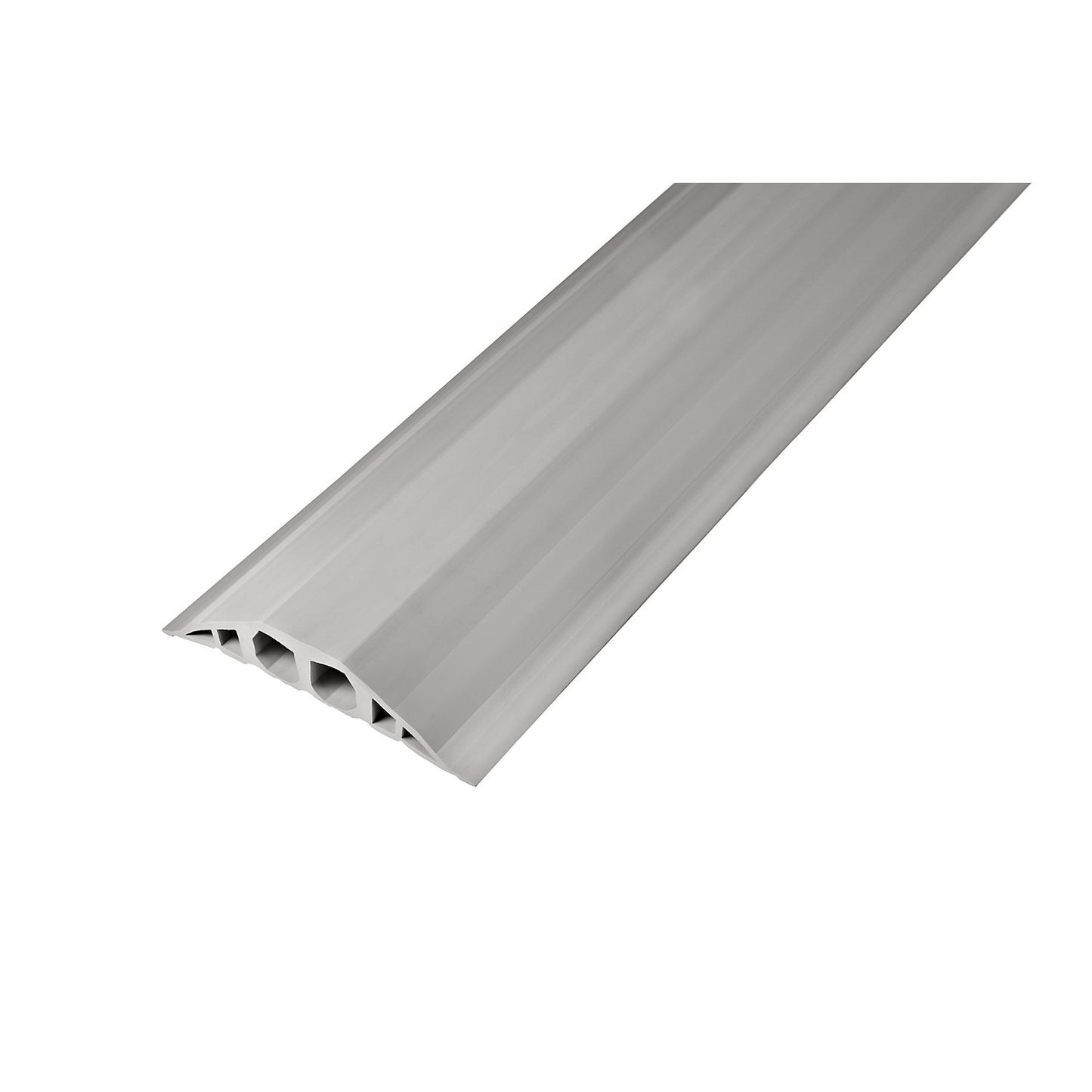 PVC cable duct, LxWxH 1500 x 200 x 35 mm, light grey.