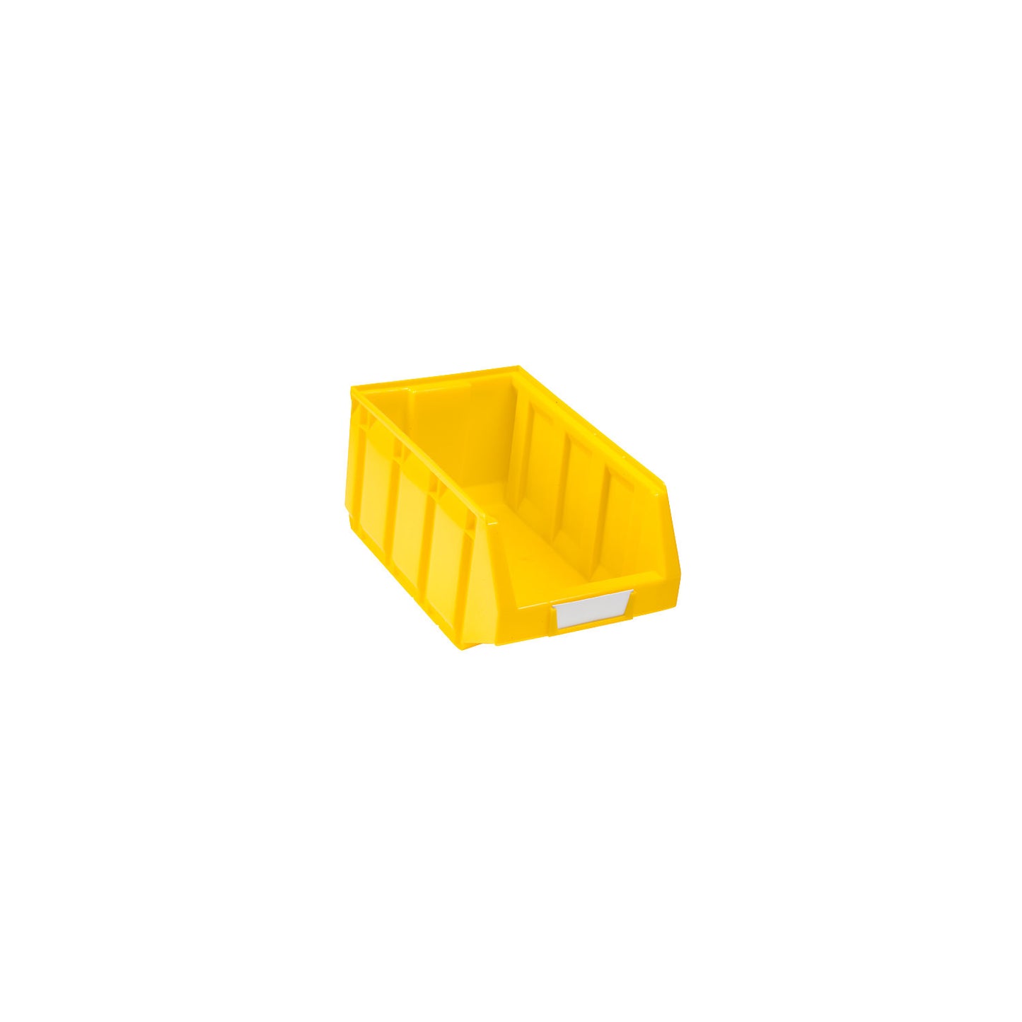Open fronted storage bin made of polyethylene, LxWxH 342 x 204 x 164 mm, yellow, pack of 24.