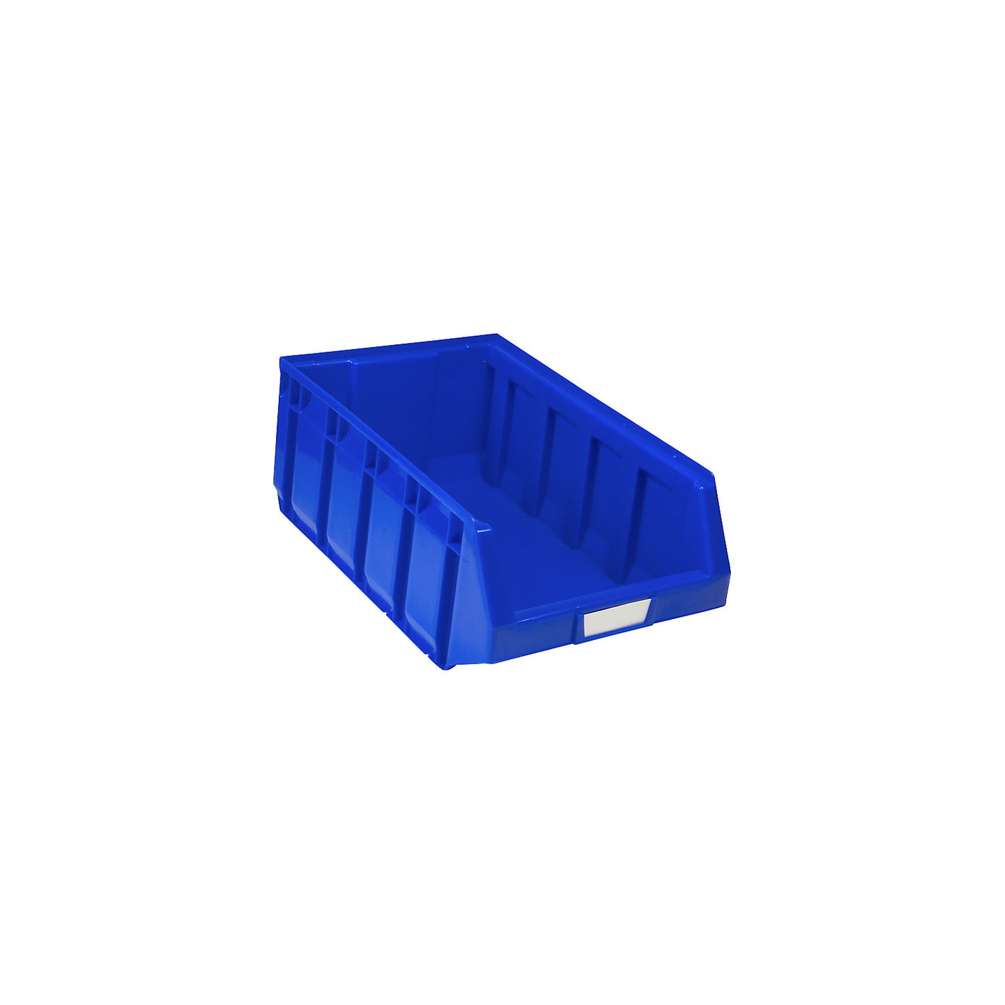 Open fronted storage bin made of polyethylene, LxWxH 480 x 297 x 189 mm, blue, pack of 12.
