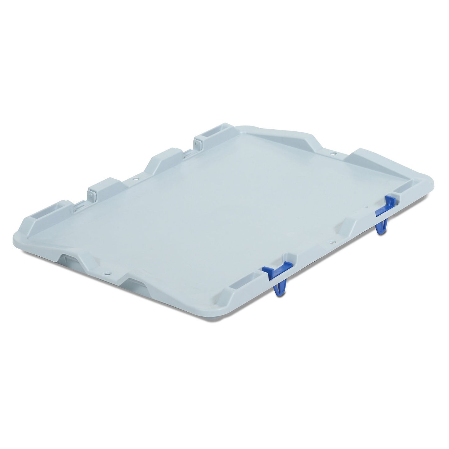 Hinged lid, with clip-on hinges, for LxW 400 x 300 mm, pack of 5.