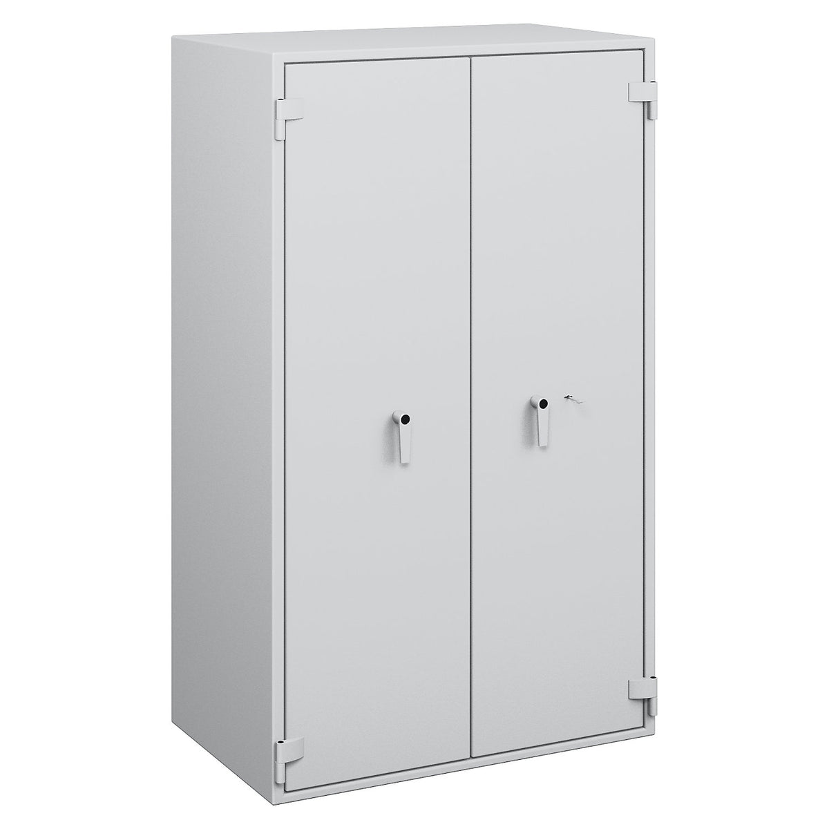 Fire resistant safety cabinet, VDS class I, grade 1 according to EN 1143-1, S 60 P, HxWxD 1884 x 1128 x 696 mm.