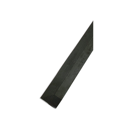 Border edge, length 900 mm, with recesses, black.