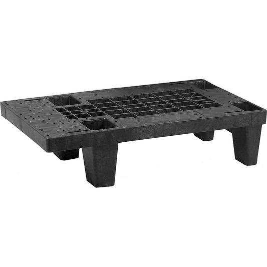 Display pallet made of plastic, LxW 600 x 400 mm, max. static load 500 kg, pack of 5.