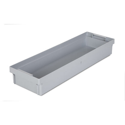 Insert box, for industrial container, for 1/2 division, pack of 2 x 2 containers.