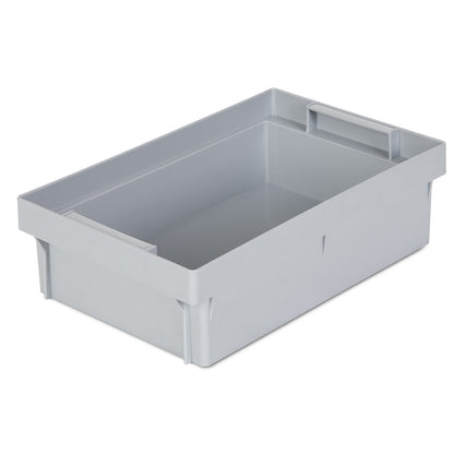 Insert box, for industrial container, for 1/4 division, pack of 2 x 4 containers.