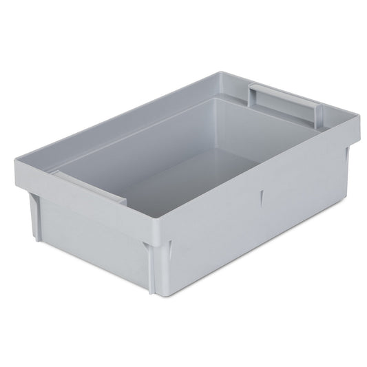Insert box, for industrial container, for 1/4 division, pack of 2 x 4 containers.