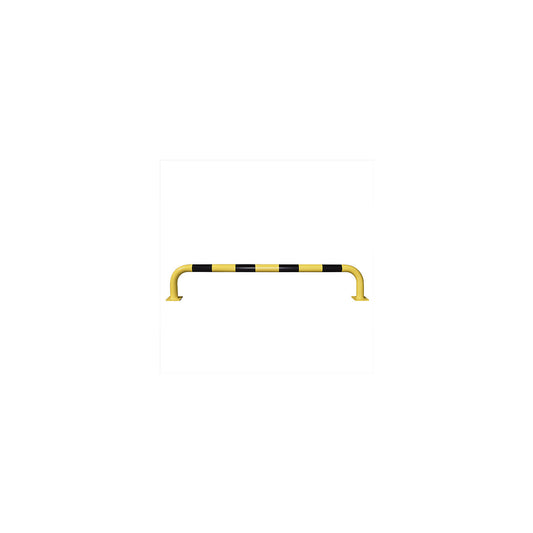Crash protection bar, Ø 76 mm, for bolting in place, for indoor use, HxW 350 x 2000 mm.