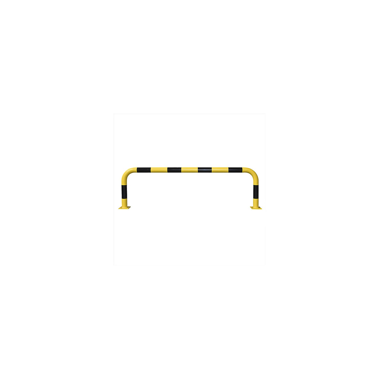 Crash protection bar, Ø 76 mm, for bolting in place, for indoor use, HxW 600 x 2000 mm.