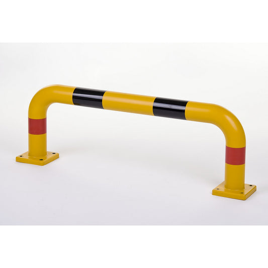 Crash protection bar, Ø 80 mm, made of polyurethane, HxW 350 x 1000 mm.