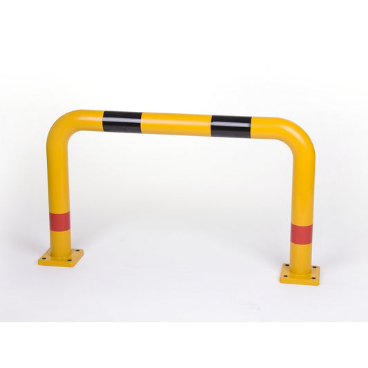 Crash protection bar, Ø 80 mm, made of polyurethane, HxW 600 x 1000 mm.