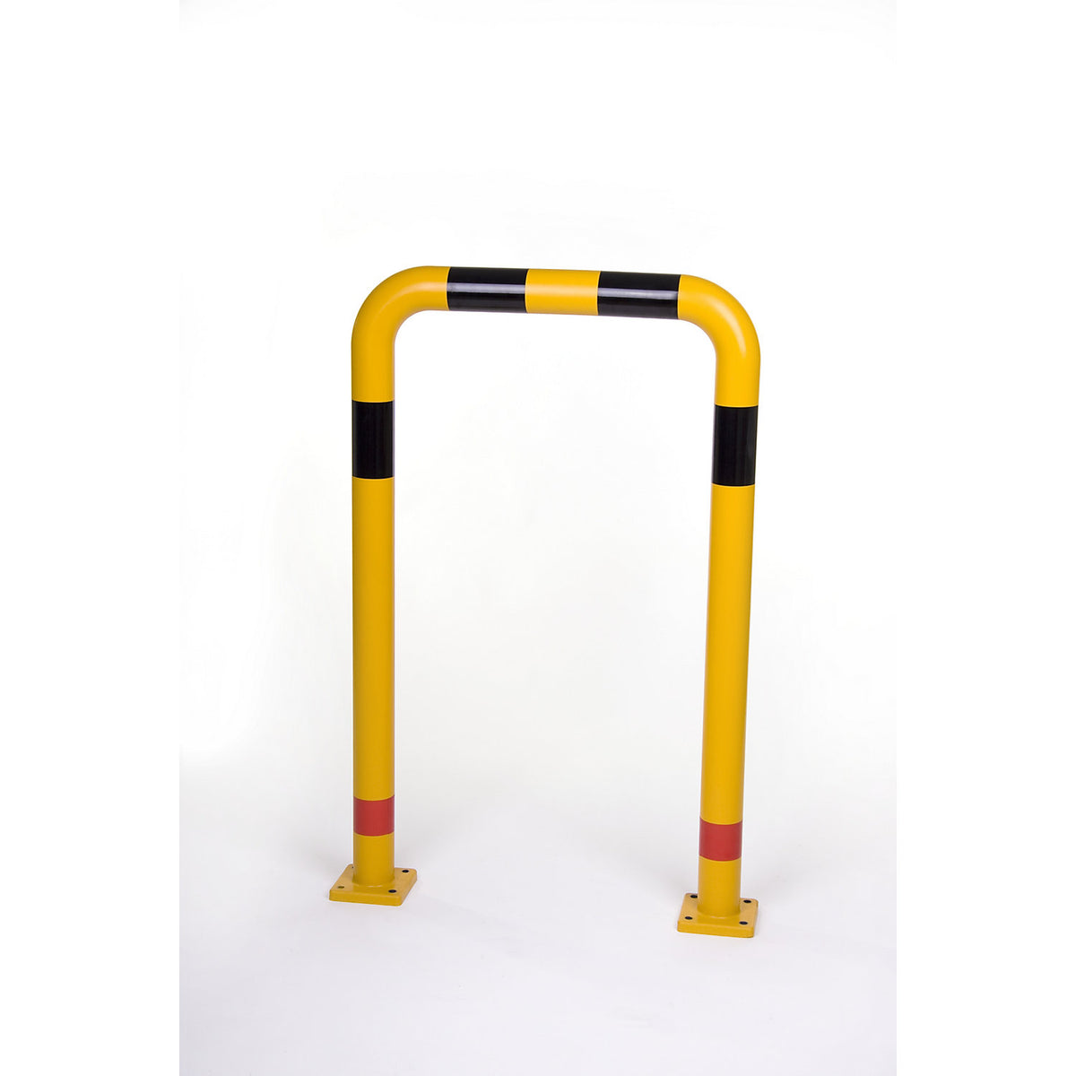 Crash protection bar, Ø 80 mm, made of polyurethane, HxW 1200 x 750 mm.