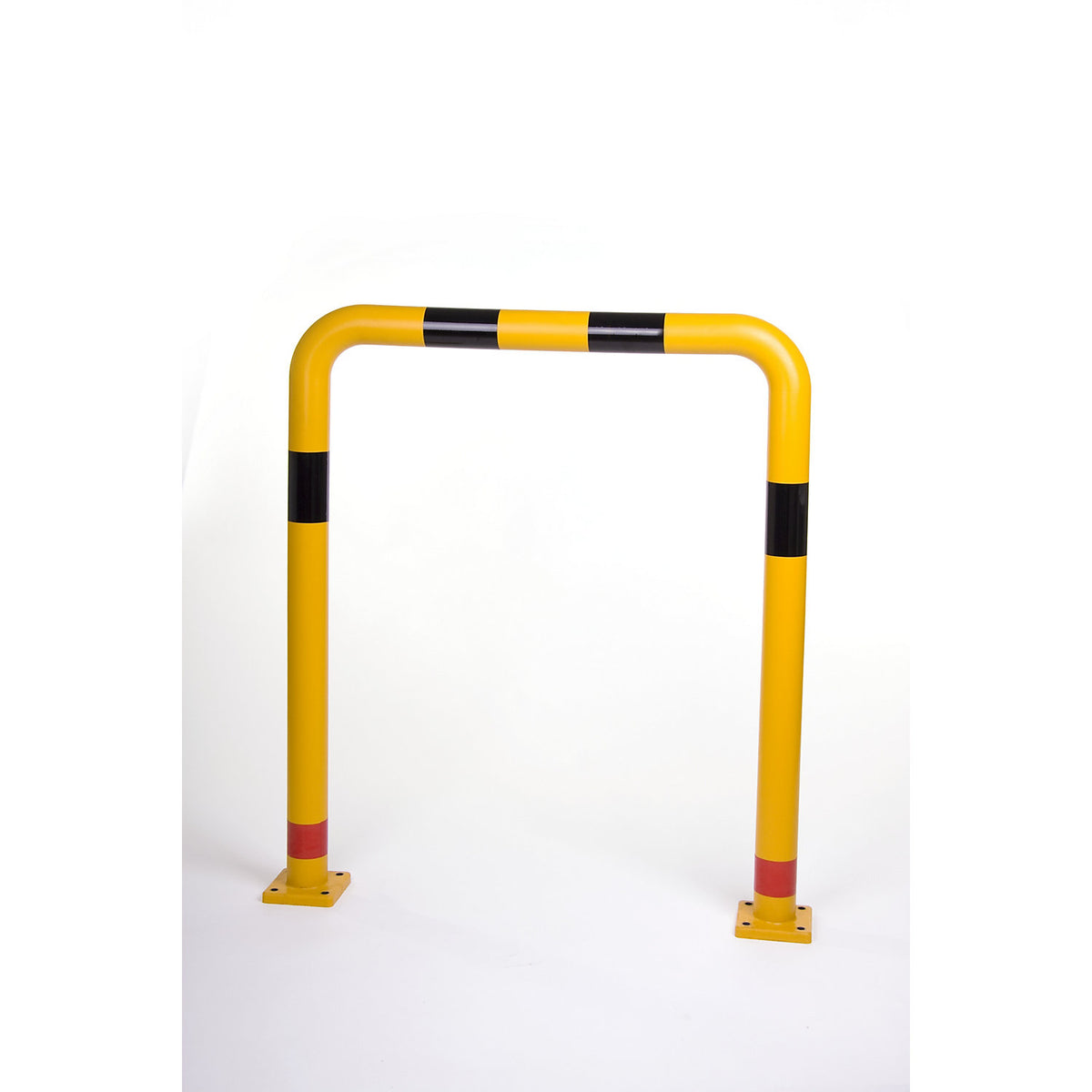 Crash protection bar, Ø 80 mm, made of polyurethane, HxW 1200 x 1000 mm.