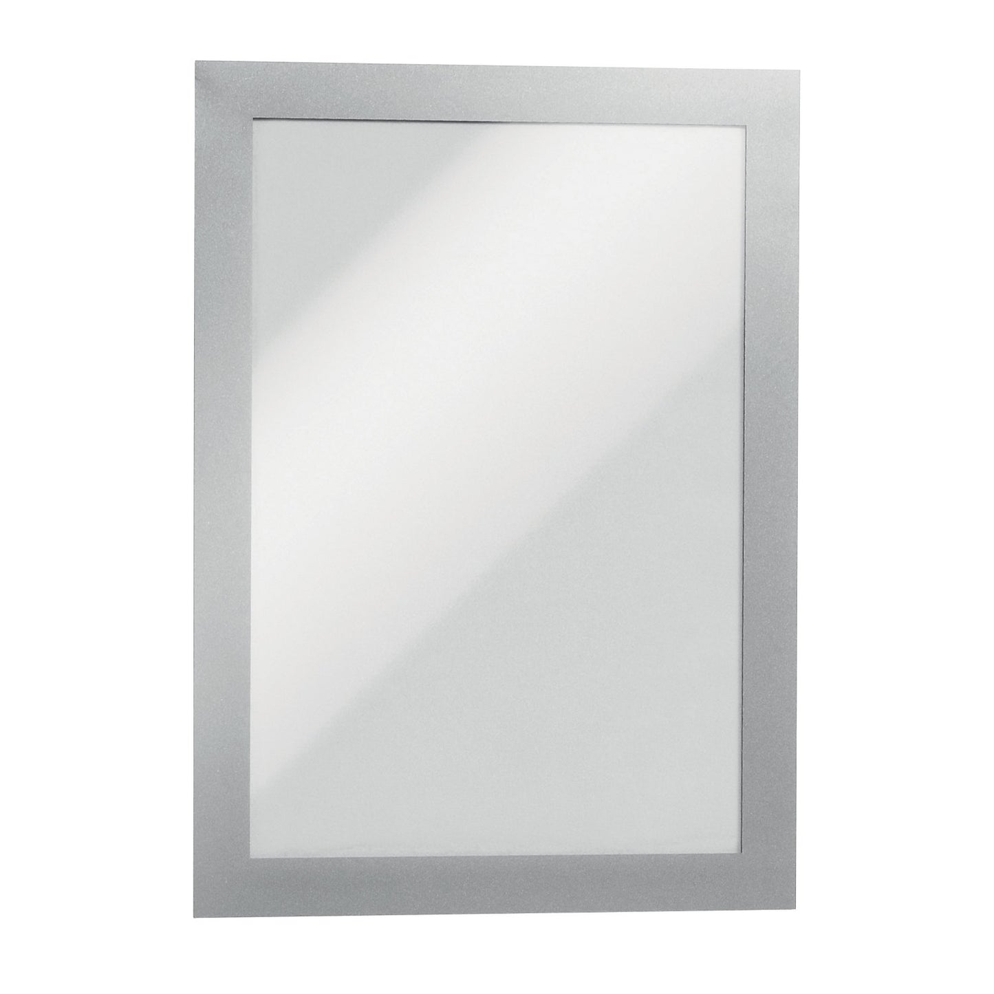DURAFRAME® display frame, self adhesive, magnetic, for A5, silver frame, pack of 10.