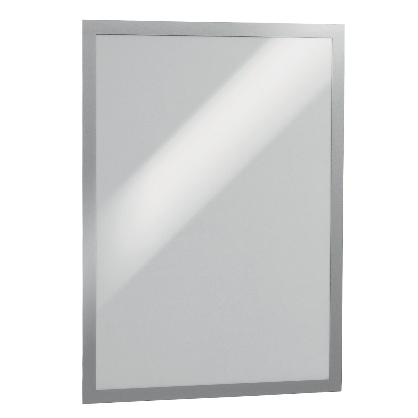 DURAFRAME® display frame, self adhesive, magnetic, for A3, silver frame, pack of 12.