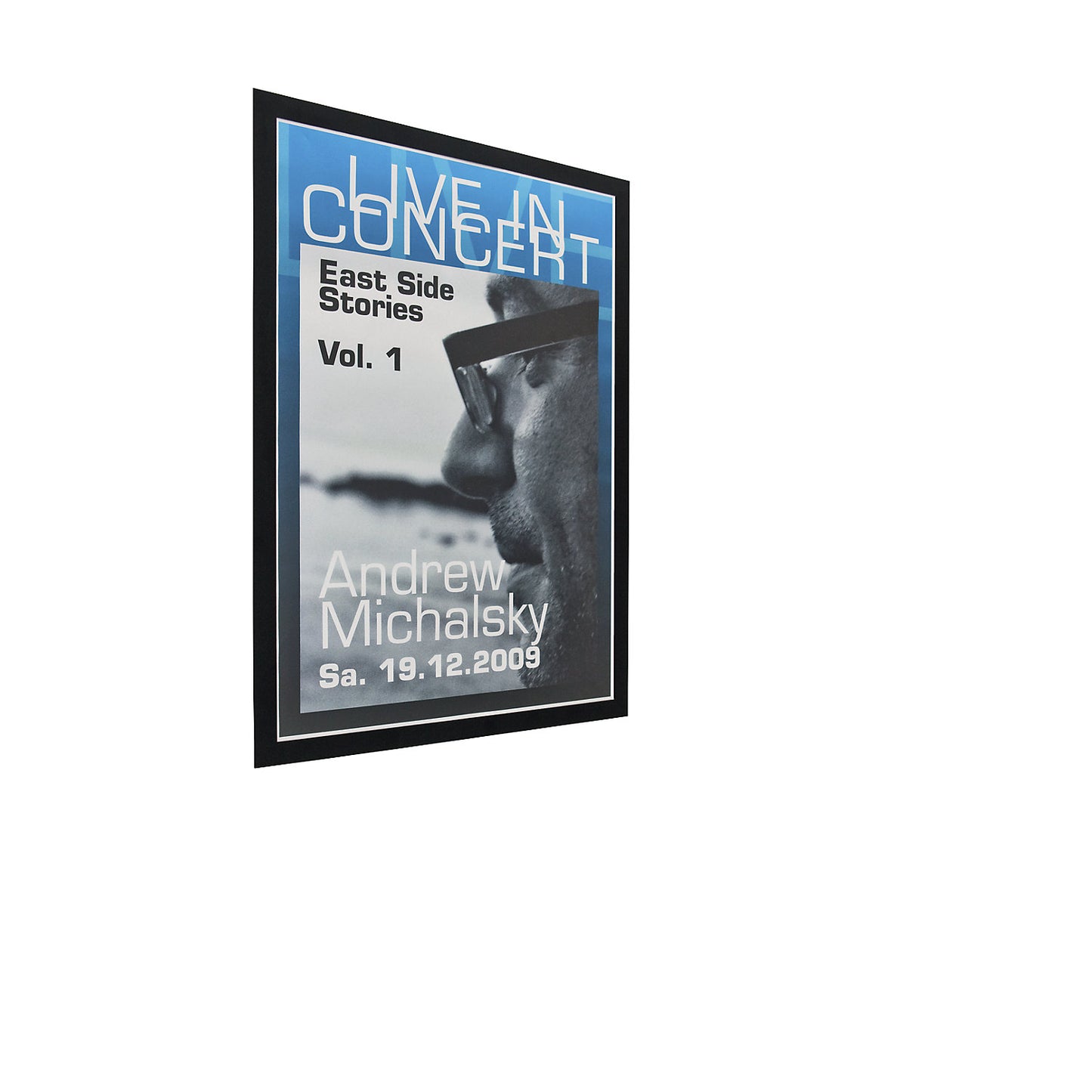DURAFRAME® display frame, self adhesive, magnetic, for A3, black frame, pack of 12.