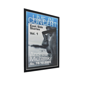 DURAFRAME® display frame, self adhesive, magnetic, for A3, black frame, pack of 12.