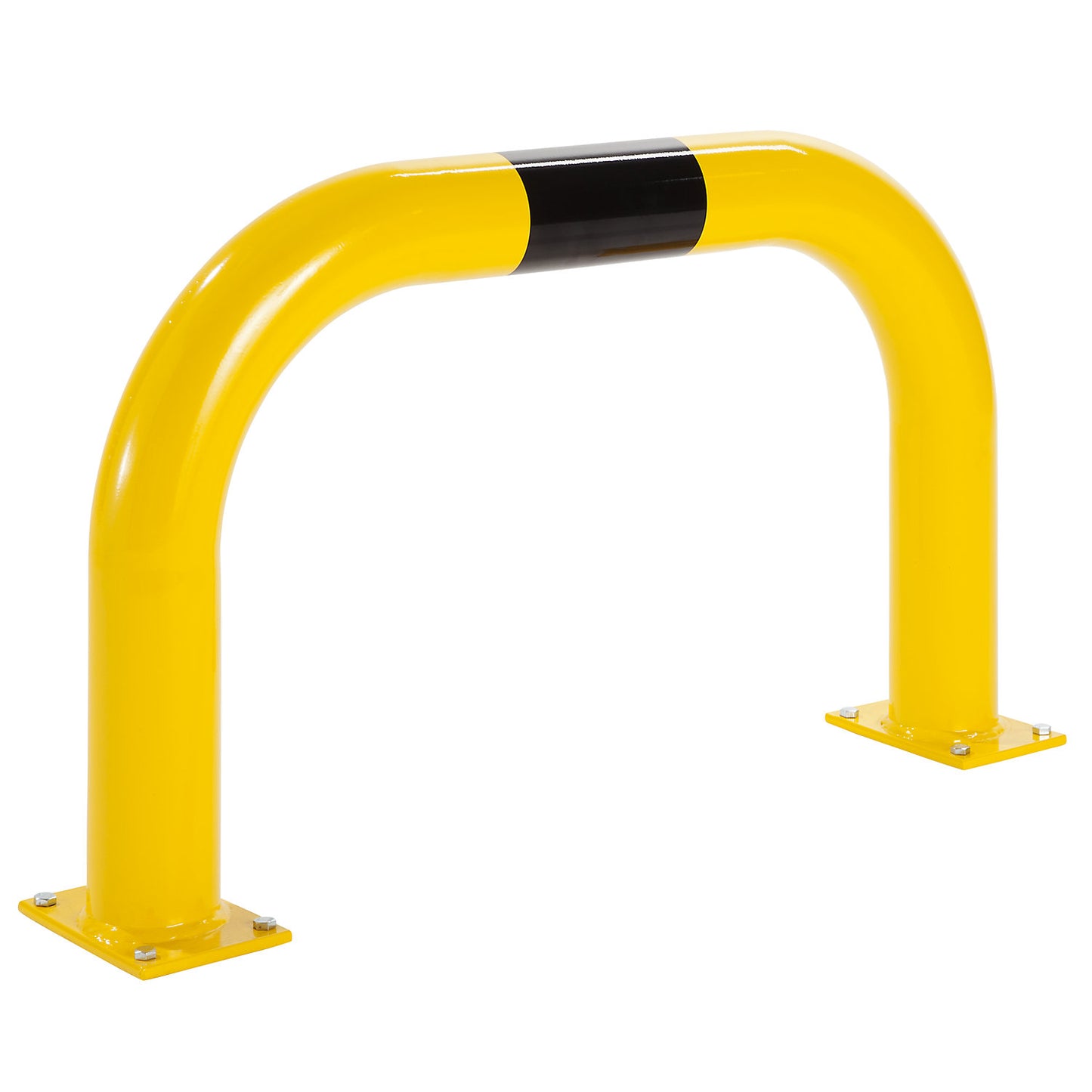 XXL crash protection bar, steel, Ø 108 mm, for indoor use, H x W 600 x 1000 mm.