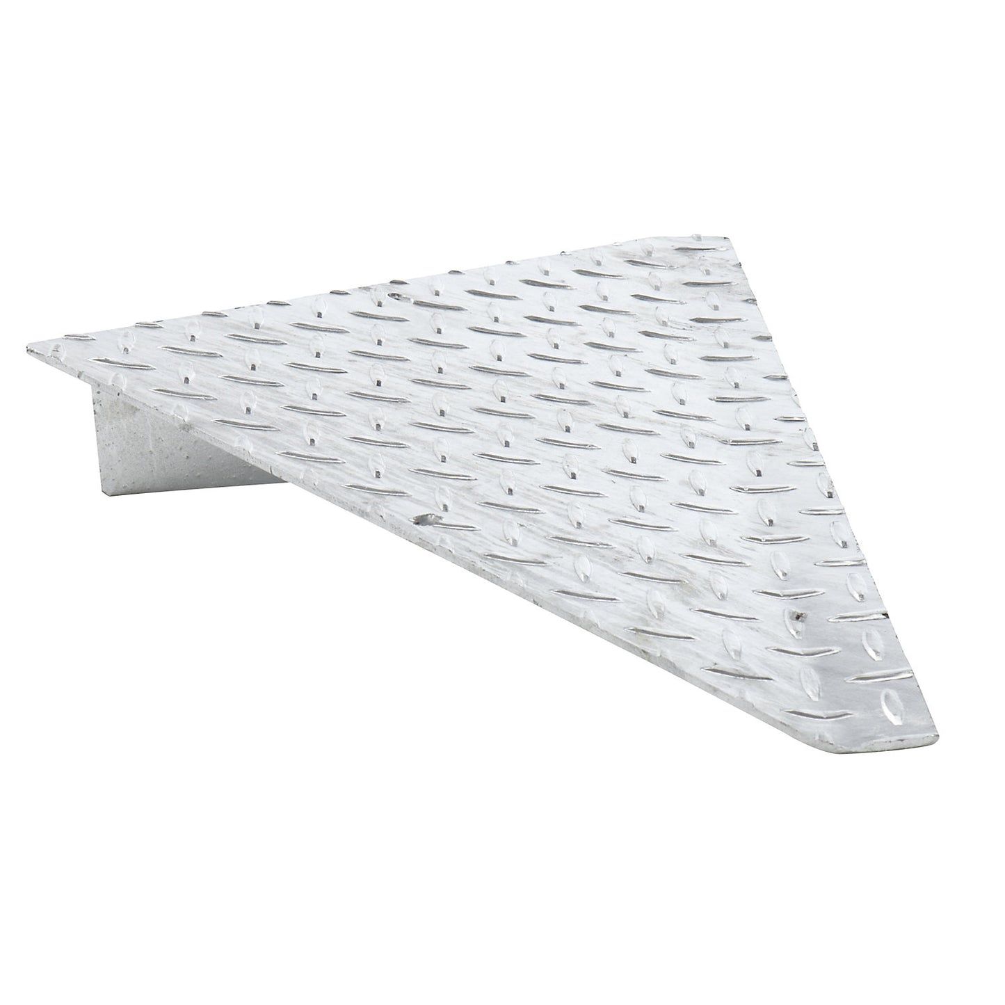 Ramped corner for low profile steel sump tray, WxD 500 x 500 mm, max. wheel load 500 kg.