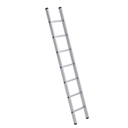 Lean to ladder with rungs, width 350 mm, rail 58 x 25 mm, 7 rungs.