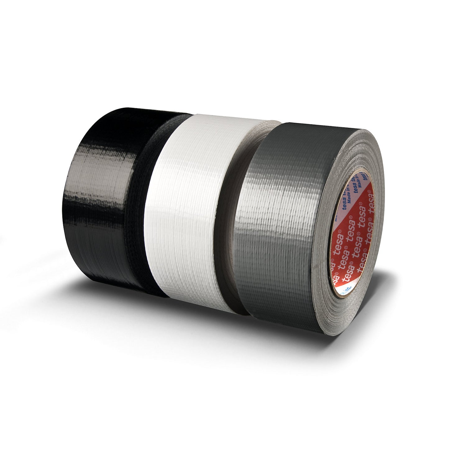 Fabric tape, tesa® PRO 74613 DUCT TAPE, pack of 24 rolls, silver, tape width 50 mm.