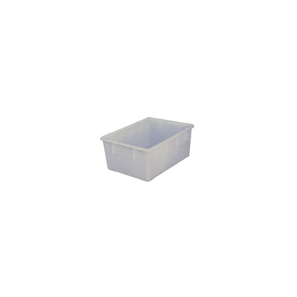Stacking container made of polyethylene, conical design, capacity 160 l, natural.