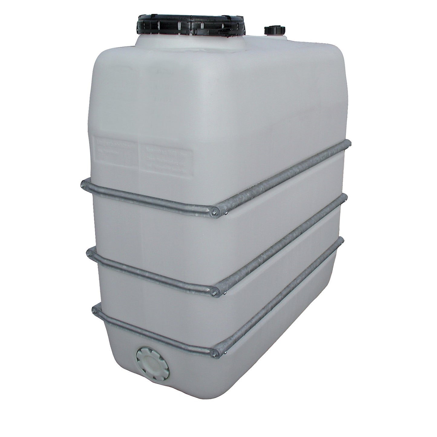 Compact tank, capacity 1500 l, PE suitable for foodstuffs.