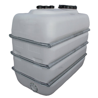 Compact tank, capacity 2500 l, PE suitable for foodstuffs.