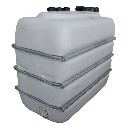 Compact tank, capacity 2500 l, PE suitable for foodstuffs.
